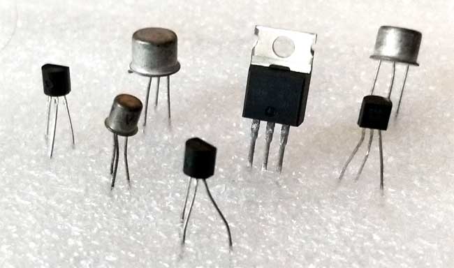 Different types of Transistor 